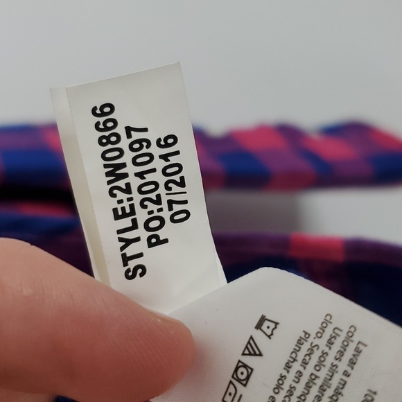 Vineyard Vines Relaxed Carmel Buffalo Check Performance Flannel Womens 4 Cotton - Picture 6 of 10